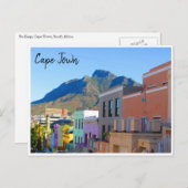 Carte Postale cape town bo kaap (Devant / Derrière)