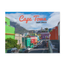 Cape Town - Bo Kaap maisons aux couleurs vives