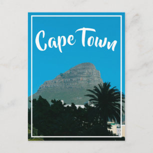 Carte Postale Cape Town Centre Lion's Head South Africa