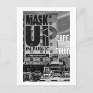 Carte Postale Cape Town Cityscape Architecture Afrique du Sud