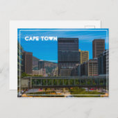 Carte Postale Cape Town Cityscape Architecture Afrique du Sud (Devant / Derrière)