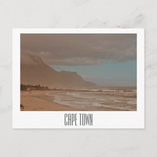 Carte Postale Cape Town Ocean Waves Beach Camps Bay (Devant)