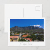 Carte Postale Cape Town Table Mountain Afrique du Sud (Devant / Derrière)