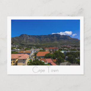 Carte Postale Cape Town Table Mountain Afrique du Sud