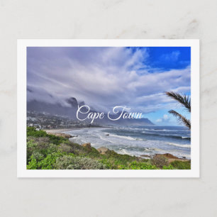 Carte Postale Cape Town Table Mountain Camps Bay Ocean