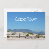 Carte Postale Cape Town Table Mountain ZA Afrique du Sud (Devant / Derrière)