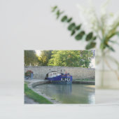 Carte Postale Capestang, canal du Midi (Debout devant)
