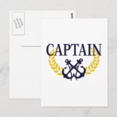 Carte Postale Capitaine (Devant / Derrière)