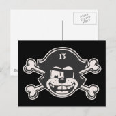 Carte Postale Capitaine 13 (Devant / Derrière)