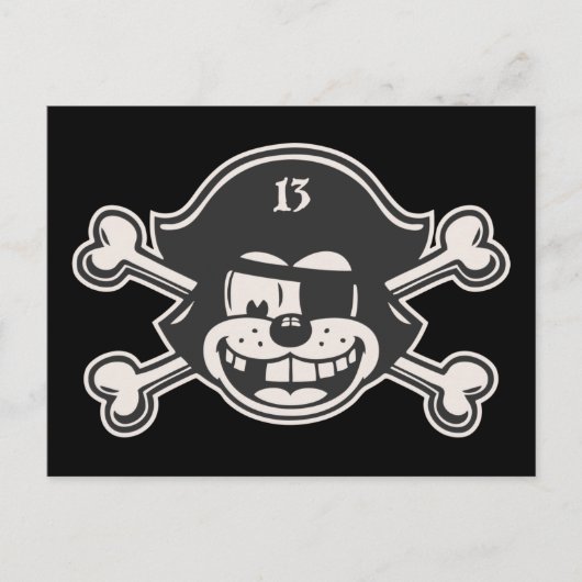 Carte Postale Capitaine 13 (Devant)