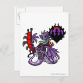 Carte Postale Capitaine 1 d'équipe de citadelle de Darigan (Devant / Derrière)