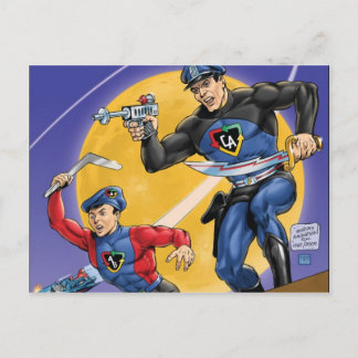 Carte Postale Capitaine Action Classic