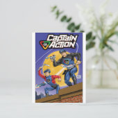 Carte Postale Capitaine Action- Murphy Anderson (Debout devant)