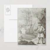 Carte Postale Capitaine Avery (Devant / Derrière)