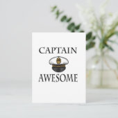 Carte Postale Capitaine Awesome (Debout devant)