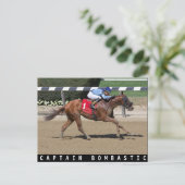 Carte Postale Capitaine Bombastique (Debout devant)