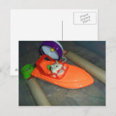 Carte Postale Capitaine Bret (Devant / Derrière)