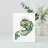 Carte Postale Capitaine Catfish (Debout devant)