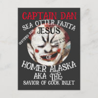 CAPITAINE DAN SEA OTTER FAJITA JESUS HOMER ALASKA