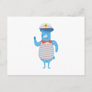 Carte Postale Capitaine de bateau