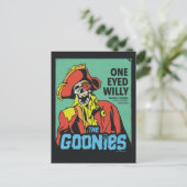 Carte Postale Capitaine de l'Inferno Willy Pirate à un oeil (Debout devant)