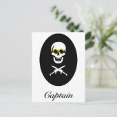 Carte Postale Capitaine de Zeppelin Pirate (Debout devant)