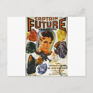 Carte Postale Capitaine Future et les Pierres spatiales