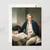 Carte Postale Capitaine James Cook (Devant / Derrière)