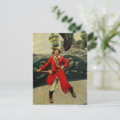 Carte Postale Capitaine Keitt (Debout devant)