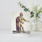 Carte Postale Capitaine Matamore (Debout devant)