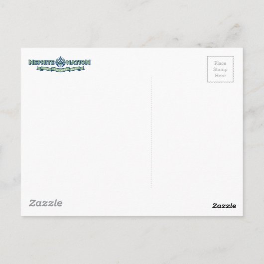 Carte Postale Capitaine Moroni (Dos)