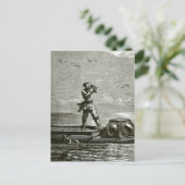 Carte Postale Capitaine Nemo de 2000 Leagues Under the Sea (Debout devant)