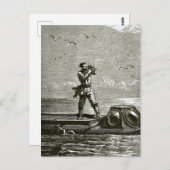 Carte Postale Capitaine Nemo de 2000 Leagues Under the Sea (Devant / Derrière)