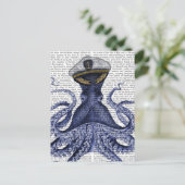 Carte Postale Capitaine Octopus (Debout devant)