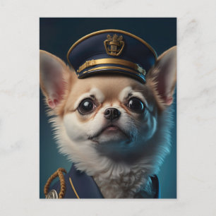 Carte Postale Capitaine pilote du Chihuahua