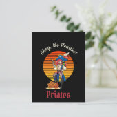 Carte Postale Capitaine Pirate Lady (Debout devant)