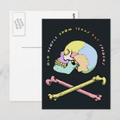 Carte Postale Capitaine Skull Mnemonic (Devant / Derrière)