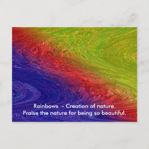 Carte Postale Capitaine Smart Rainbow Street