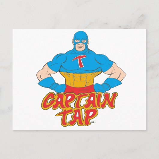 Carte Postale Capitaine Tap ! (Devant)