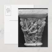 Carte Postale Capital d'une colonne (Devant / Derrière)