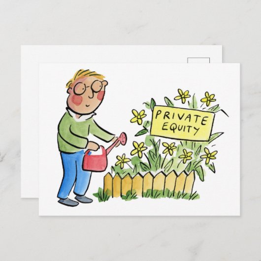 Carte Postale Capital privé (Devant / Derrière)