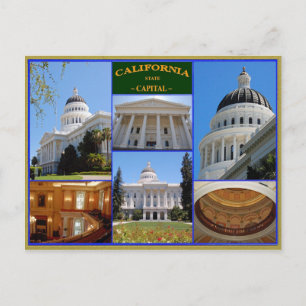 Carte Postale Capitale de l'État de Californie