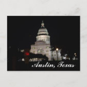 Carte Postale Capitale du Texas (Devant)