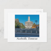 Carte Postale Capitale nationale Nashville Tennessee (Devant / Derrière)