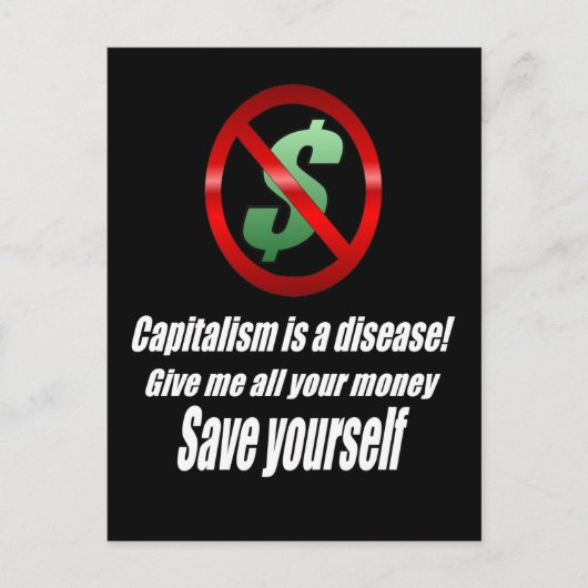 Carte postale Capitalisme (Devant)