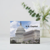 Carte Postale Capitol américain (Debout devant)