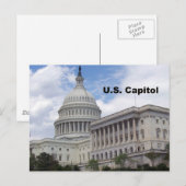 Carte Postale Capitol américain (Devant / Derrière)