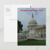 Carte Postale Capitol américain (Devant / Derrière)