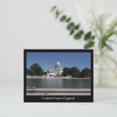 Carte Postale Capitol américain (Debout devant)