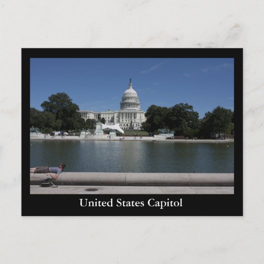 Carte Postale Capitol américain (Devant)